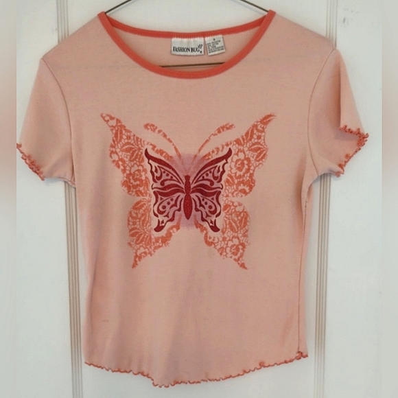 Glitter Butterfly Top (Relisted copy) - Picture 3 of 10